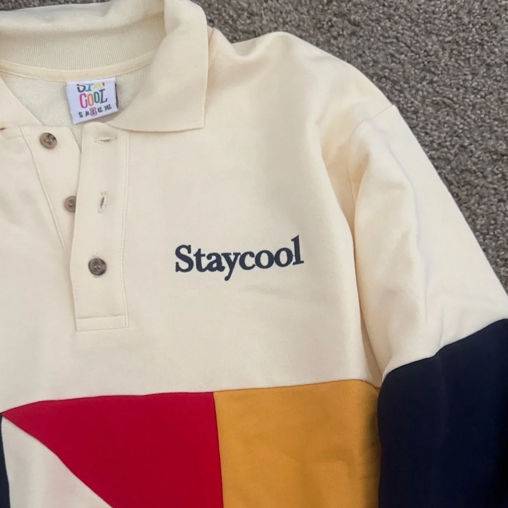 Stay Cool Yacht Club 3 button sweatshirt - Picture 5 of 5